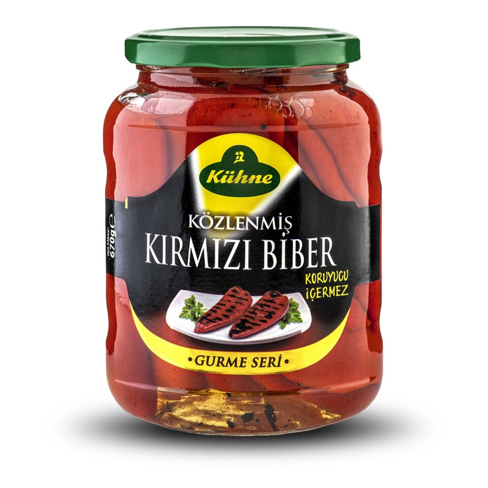 KÜHNE KÖZLENMİŞ KIRMIZI BİBER 670 GR